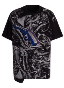 Mixed-Media Composition T-shirts 