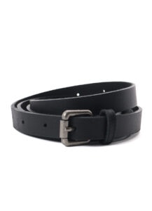 COW LEATHER ROLLER BUCKLE BELT