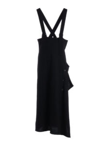 SOFT SPUN 1/14 JERSEY SUSPENDER DRAPE DRESS