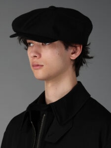 COTTON WOOL TOP TWILL CASQUETTE