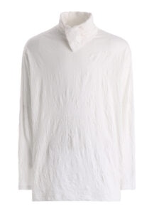 CATCH WASHER WRINKLE JERSEY TURTLENECK LONG SLEEVED T-SHIRT