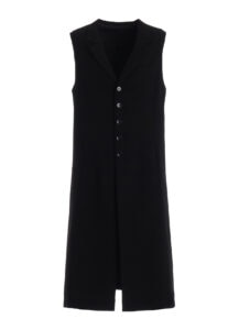 CREPE de CHINE SINGLE LONG VEST