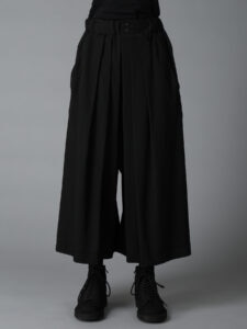WOOL GABARDINE GY HAKAMA TYPE1