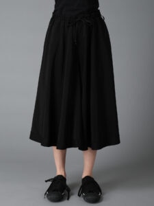 CREPE DE CHINE CIRCLE PANTS
